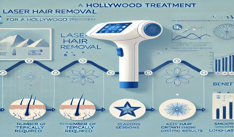 How Many Sessions of Laser Hair Removal for a Hollywood Treatment